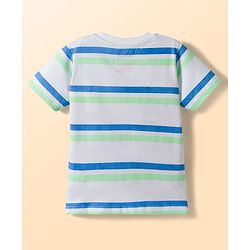 Babyhug Disney Single Jersey Knit Half Sleeves T-Shirts With Mickey Mouse Graphics Pack of 2 - Multicolor