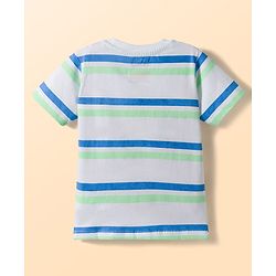 Babyhug Disney Single Jersey Knit Half Sleeves T-Shirts With Mickey Mouse Graphics Pack of 2 - Multicolor