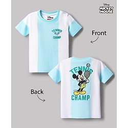 Babyhug Disney Single Jersey Knit T-Shirt Half Sleeves Round Neck Graphic Multi Color 3-6 Months