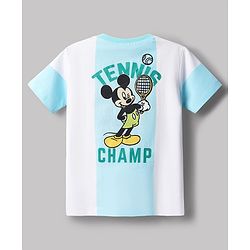 Babyhug Disney Single Jersey Knit T-Shirt Half Sleeves Round Neck Graphic Multi Color 3-6 Months