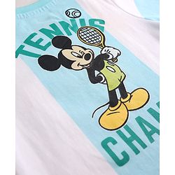 Babyhug Disney Single Jersey Knit T-Shirt Half Sleeves Round Neck Graphic Multi Color 3-6 Months