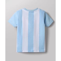 Babyhug Disney Cotton Knit T-Shirt with Mickey Mouse Graphic Half Sleeves Round Neck Multi Color 3-6 Months Pack of 2