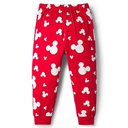 Babyhug Disney Single Jersey Knit Full Sleeves T-Shirt & Pyjama Night-Suit With Minnie Mouse Graphics - Red