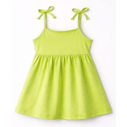 Babyhug Cotton Knit One Piece Dresses/Frocks with Bow Multi Color 0-0 Months Pack of 2