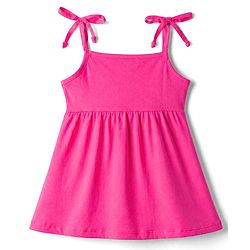 Babyhug Single Jersey Knit Sleeveless Strawberry & Hearts Printed Frocks Pack Of 2 - Multicolor