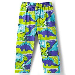 Babyhug Cotton Knit Full Sleeves Dino Printed T-Shirt & Pyjama Co-Ord  Night Suit - Green & Navy Blue