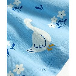 Babyhug Single Jersey Knit One Piece Dresses/Frocks with Shoulder Straps Multi Color New Born