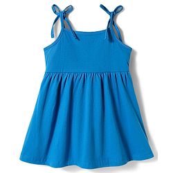 Babyhug Single Jersey Knit One Piece Dresses/Frocks with Shoulder Straps Multi Color New Born