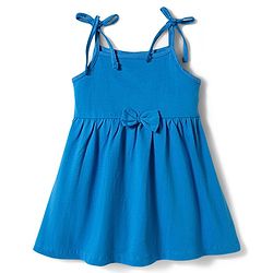Babyhug Single Jersey Knit One Piece Dresses/Frocks with Shoulder Straps Multi Color New Born