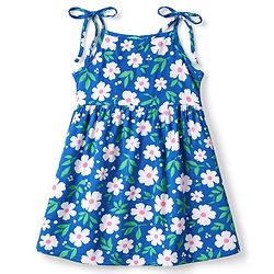 Babyhug Cotton Knit Multi-pack/ Value Packs Shoulder Straps Floral & Solid Pack of 2 Multi Color 0-0 Months