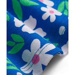 Babyhug Cotton Knit Multi-pack/ Value Packs Shoulder Straps Floral & Solid Pack of 2 Multi Color 0-0 Months
