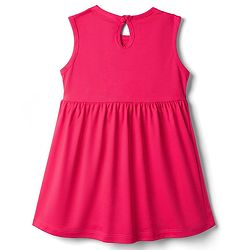 Babyhug Single Jersey Knit Sleeveless Frocks with Floral Print & Bow Applique Pack of 2 - Multicolor