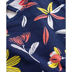Babyhug Cotton Knit Multi-pack/ Value Packs Sleeveless Frocks with Bow Pack Of 2  Multi Color New Born