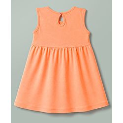 Babyhug Cotton Knit One Piece Dresses/Frocks Sleeveless Pack Of 2 Multi Color New Born
