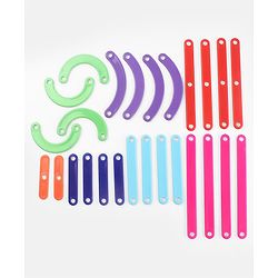 Babyhug Alpha Numeric Puzzle for Kids| Montessori Inspired Alphabet & Number Educational Toy| Enhances Cognitive Skills| Fine Motor Skills & Hand-Eye Coordination|Preschool Learning Toy| BIS Certified