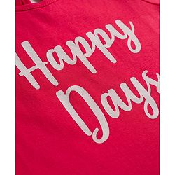 Babyhug 100% Cotton Knit Half Sleeves T-Shirts with Floral & Hearts Graphics Pack of 5 - Multicolor