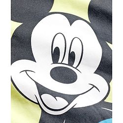 Babyhug Disney Single Jersey Knit Half Sleeves Shirt & Shorts Co-ord Set With T-Shirt & Mickey Mouse & Family Graphics - Multicolor