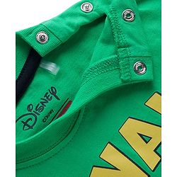 Babyhug Disney Single Jersey Knit Half Sleeve T-Shirt & Shorts Set With Mickey Mouse & Family Graphics Pack of 2 - Multicolour