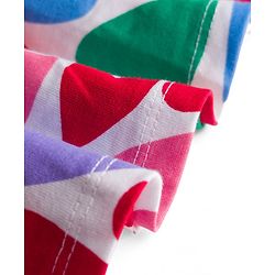Babyhug Single Jersey Knit Sleeveless Frocks with Heart Print & Bow Applique Pack of 2 - Multicolor