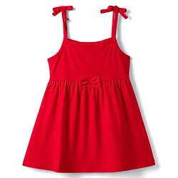 Babyhug Single Jersey Knit Sleeveless Frocks with Heart Print & Bow Applique Pack of 2 - Multicolor