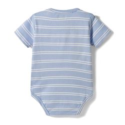 Babyhug 100% Cotton Interlock Knit Half Sleeves Onesie With Leggings & Cap & Lion Print With Applique - Multicolor