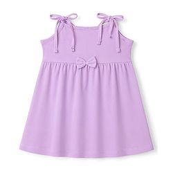 Babyhug 100% Cotton Knit Sleeveless Floral & Bear Printed Frocks With Bow Applique Pack of 2 - Multicolor