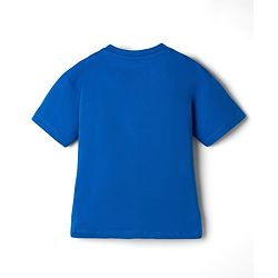 Babyhug Disney 100% Cotton Knit Half Sleeves Oversize T-Shirt With Mickey Mouse Graphic - Navy Blue