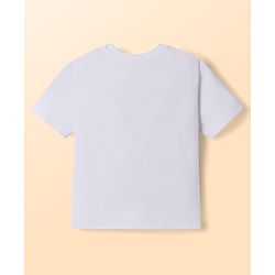 Babyhug Disney 100% Cotton Knit Half Sleeves Oversize T-Shirts With Mickey & Friends Graphic Pack of 2 - Multicolour
