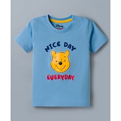 Babyhug Disney Single Jersey Knit Half Sleeves T-Shirts With Winnie & Friends Graphics Pack of 3 - Multicolor