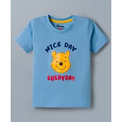 Babyhug Disney Single Jersey Knit Half Sleeves T-Shirts With Winnie & Friends Graphics Pack of 3 - Multicolor
