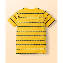 Babyhug Disney 100% Cotton Knit Half Sleeve T-Shirts With Simba & Friends Graphic Pack of 3 - Multicolour