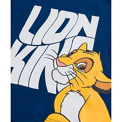 Babyhug Disney 100% Cotton Knit Half Sleeve T-Shirts With Simba & Friends Graphic Pack of 3 - Multicolour
