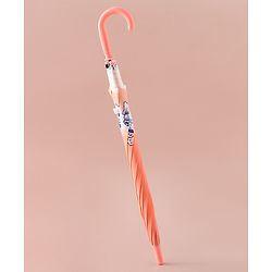 Babyhug Umbrella With Animal Print - Pink