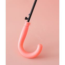 Babyhug Free Size Umbrella with Animal Print - Pink