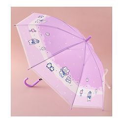 Babyhug Free Size Umbrella with Penguin Print - Purple