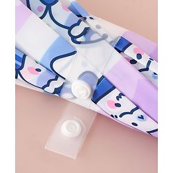 Babyhug Free Size Umbrella with Penguin Print - Purple