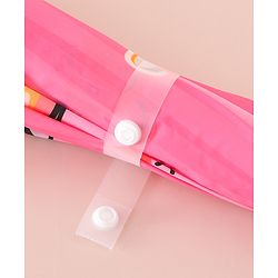 Babyhug Free Size Umbrella with Animal Print - Pink