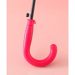 Babyhug Free Size Umbrella with Animal Print - Pink