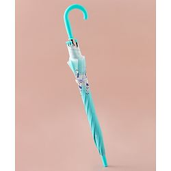 Babyhug Free Size Umbrella with Penguin Print - Light Blue