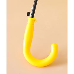 Babyhug Free Size Umbrella with Animal Print - Yellow