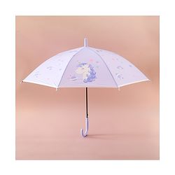 Babyhug Free Size Umbrella with Unicorn Print - Purple
