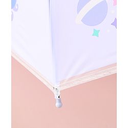 Babyhug Free Size Umbrella with Unicorn Print - Purple