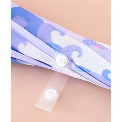 Babyhug Free Size Umbrella with Unicorn Print - Purple