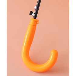 Babyhug Free Size Umbrella with Orange Print - Multicolor