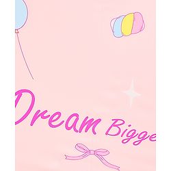 Babyhug Free Size Umbrella with Unicorn Print - Pink