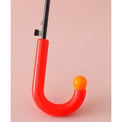 Babyhug Free Size Umbrella with Car Print - Red