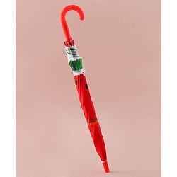 Babyhug Free Size Umbrella with Watermelon Print - Red