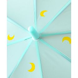 Babyhug Free Size Umbrella with Unicorn Print - Sea Green