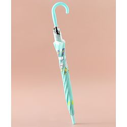 Babyhug Free Size Umbrella with Unicorn Print - Sea Green