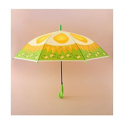 Babyhug Free Size  Umbrella With Fruit Print -Multicolor